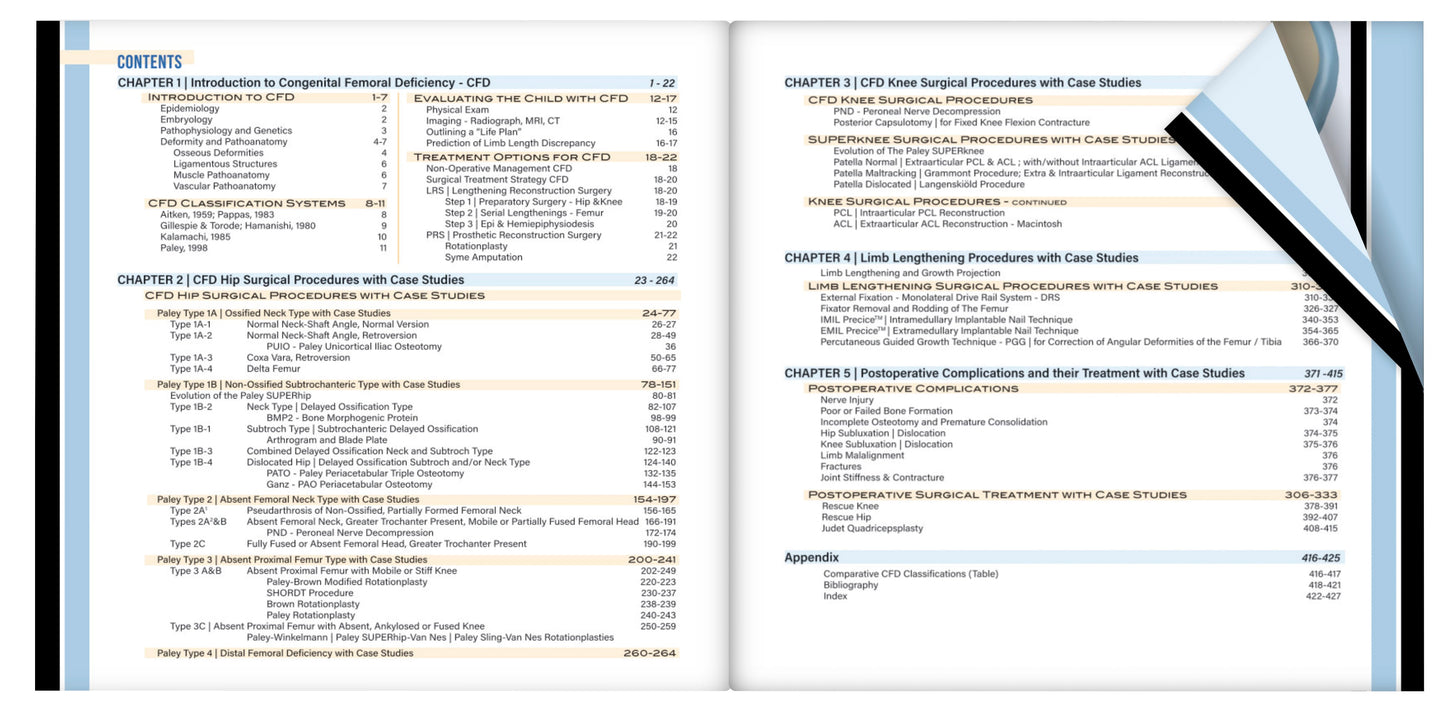 CFD Congenital Femoral Deficiency, First Edition (Event Discount Used)