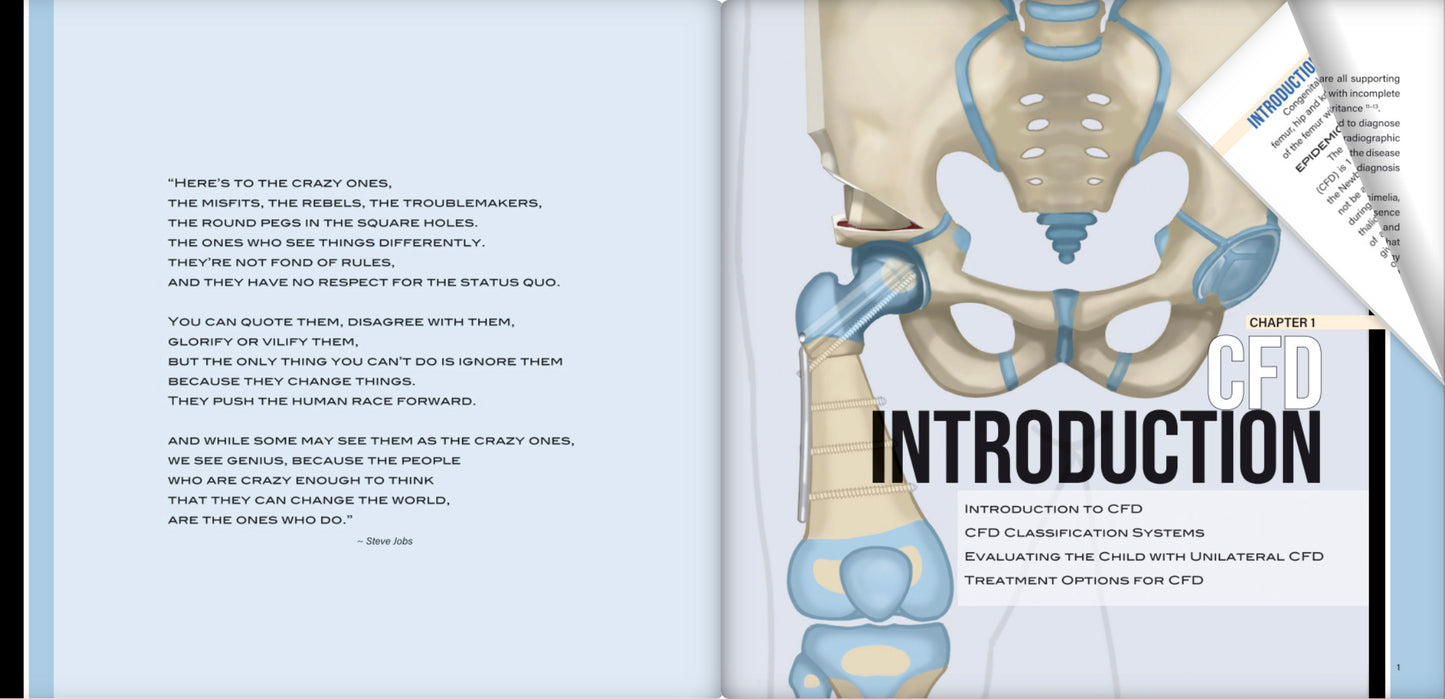 Congenital Deficiencies & Deformities Course + CFD Book Bundle