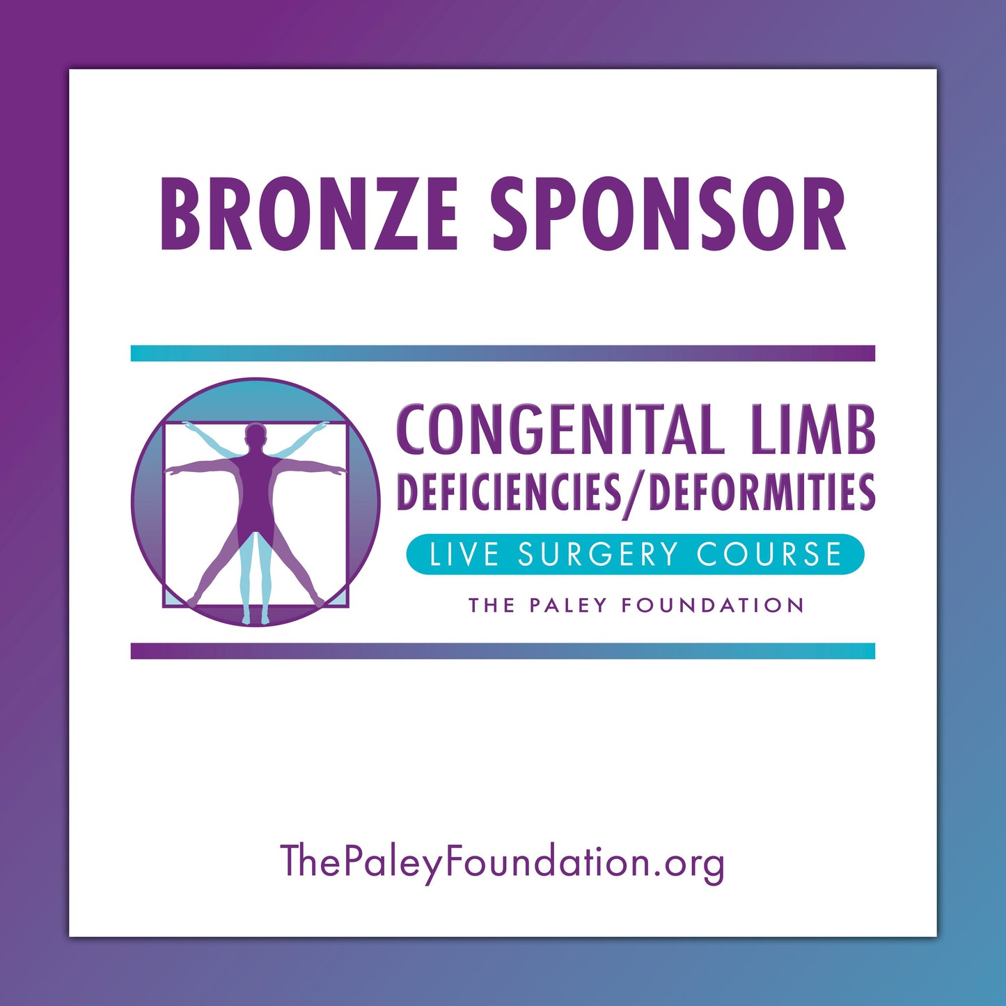Bronze Sponsor (First-Time Exhibitors Only)