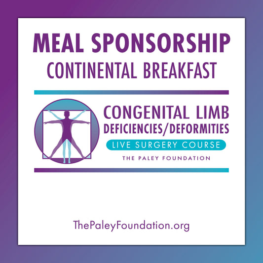 Meal Sponsorship - Continental Breakfast